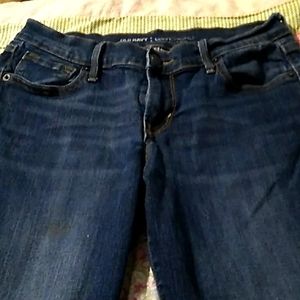 Old navy blue jeans size 6